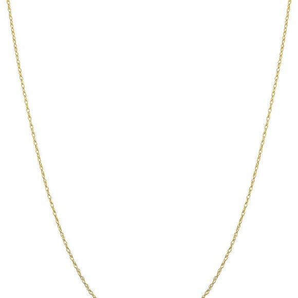 14k Gold Rope Chain Necklace Women Thin Lightweight Jewelry Gift